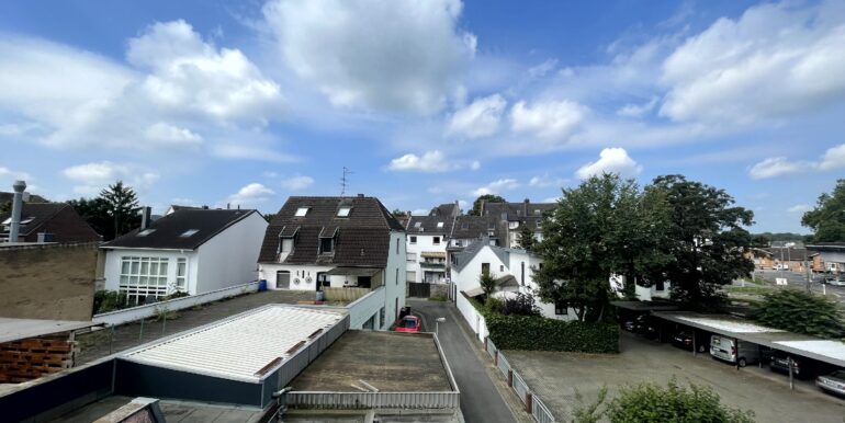 Blick vom Balkon