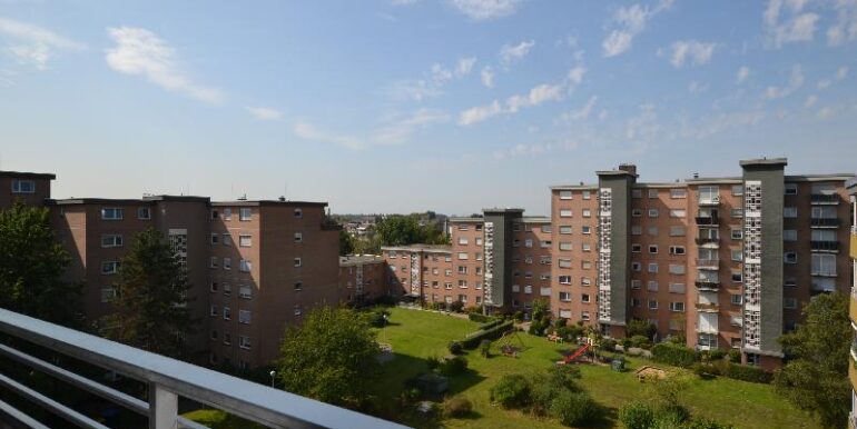 Aussicht vom Balkon