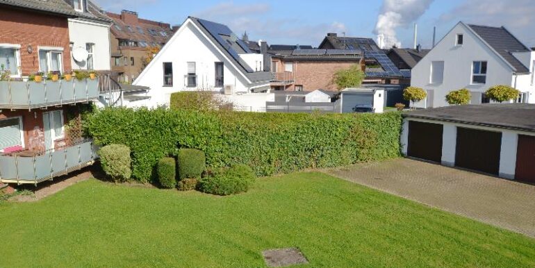 Ausblick vom Balkon