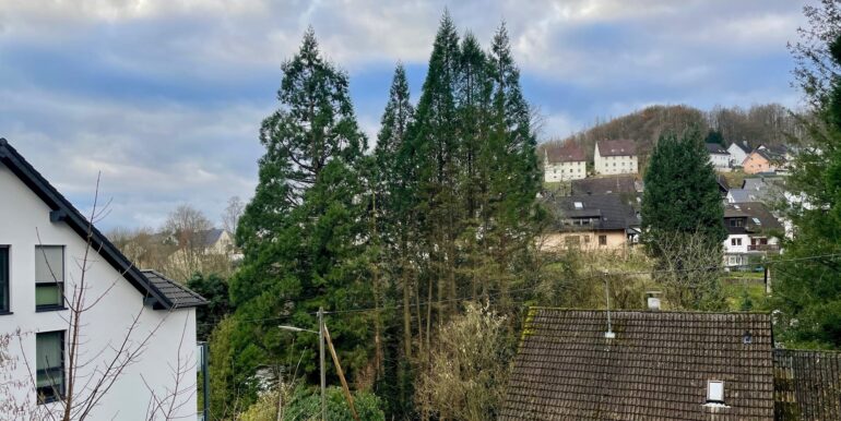 Ausblick vom Balkon